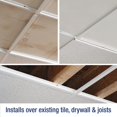 thumbnail image 3 of CeilingMAX 100 sq. ft. Argent Bronze Surface Mount Grid Kit, 3 of 8