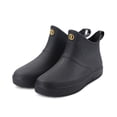 thumbnail image 2 of Bottes de Pluie Courtes Imperméables pour Hommes XZNGL, Mode Décontractée, Extérieur, à Enfiler, Chaussures d'Eau, 2 of 9