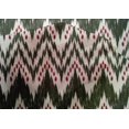 thumbnail image 4 of oneOone Cotton Silk Fabric Chevron Ikat Print Fabric BTY 42 Inch Wide, 4 of 4