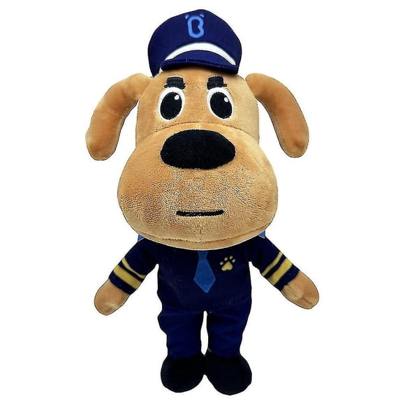Sheriff Labrador pet Plush Toy Plushies Stuffed Animal Doll Home Sofa Decoration Party Favors for teenager Gifts-Vinsniv