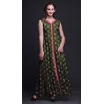 thumbnail image 2 of Bimba Robe Longue Florale pour Femme, Fête, Col en V, Fente avant, Sans Manches, Maxi - X-Grand, 2 of 5