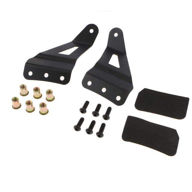 Miulika 2 Pcs Kit de Câblage de Barre Lumineuse LED Courbée de 50 Pouces Support de Toit pour /