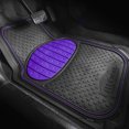 thumbnail image 2 of Universal Auto Floor Mats Full Set 3pcs For Car SUV Vans - 7 Colors Available, 2 of 5
