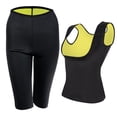 thumbnail image 2 of Sauna Suits Body Shaper Corset Waist Trainer Tank Top And Slimming Pants for Fat XXL, 2 of 8