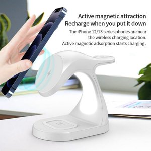 New cross-border dolphin magnetic wireless charger creative magnetic wireless charging White