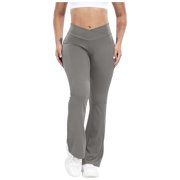 Yuyuzo Flared Leggings for Women Fall High Waisted Butt Lifting Workout Bell Bottoms Yoga Leggings