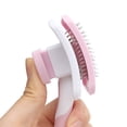 thumbnail image 3 of EGNMCR Bathroom Accessories Pet Grooming Brush Double Sided Shedding And Dematting Undercoat Rake Comb For Dogs And Cats Extra Wide Dog Grooming Brush Dog Shedding Brush cat Grooming Brush, 3 of 5