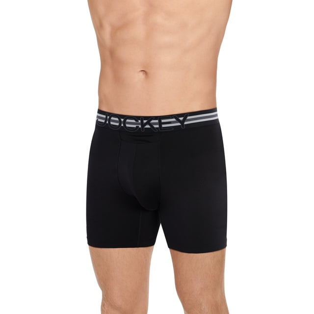 Jockey Sport Men's Stability Pouch Microfiber 6" Boxer Brief