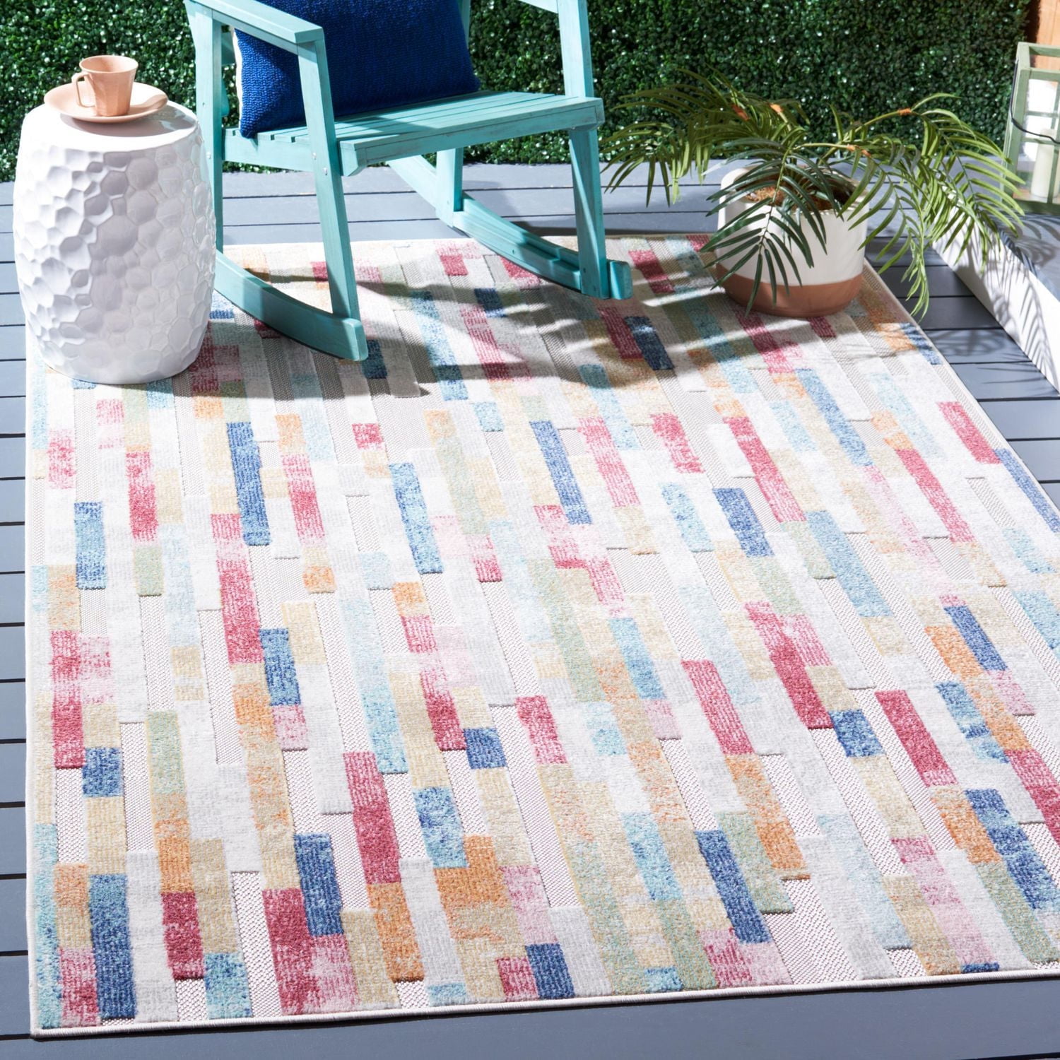 SAFAVIEH Cabana Avalon Tapis Extérieur