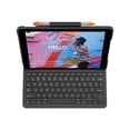 thumbnail image 2 of Logitech Slim Folio, étui clavier pour iPad (7e, 8e et 9e générations) avec clavier sans fil intégré (Graphite), 2 of 9