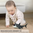 thumbnail image 4 of Large Shark Toys High Simulation Megalodon Toy Sensory Development Shark Bath Toy for Kids Ages 3+, 4 of 8