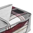 thumbnail image 4 of Maytalsory 3pack/lot Durable Under Bed Storage Drawers Non-woven Fabric Storage Solution For Bedding Keeping Gray 1Set, 4 of 6