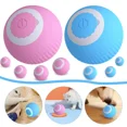 thumbnail image 3 of Electric Cat Ball Toys USB Rechargeable Smart Interactive Cat Toy ABS Intelligent Rolling Toy Ball for Kitten Dog Playing Pink 1pc, 3 of 6