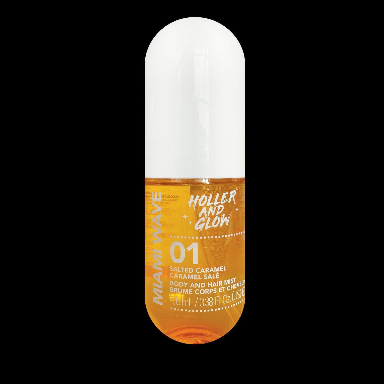 Holler & Glow Miami Wave Salted Caramel Body & Hair Mist