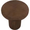 thumbnail image 4 of Meridian Furniture Belinda Brown Veneer And Solid Wood Counter Height Table, 4 of 8