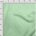 thumbnail image 2 of oneOone Polyester Lycra Fabric Dot & Flower Floral Print Fabric by The Yard 56 Inch Wide, 2 of 4