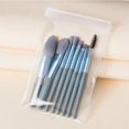 thumbnail image 1 of 8Pcs Makeup Brush Set With Foundation Blush Eyeshadow Lip & Make Up Bag B1W5, 1 of 7