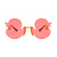 thumbnail image 3 of CSChome Children Sunglasses Children Sunglasses Duckling Shape Translucent UV Block Sunlight Eye Protection Photo Prop Girls Vacation Summer Beach, 3 of 7