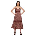 thumbnail image 1 of Moomaya Robe Maxi Sans Manches à Bretelles Spaghetti Ajustables pour Femmes Grande Taille, 1 of 6