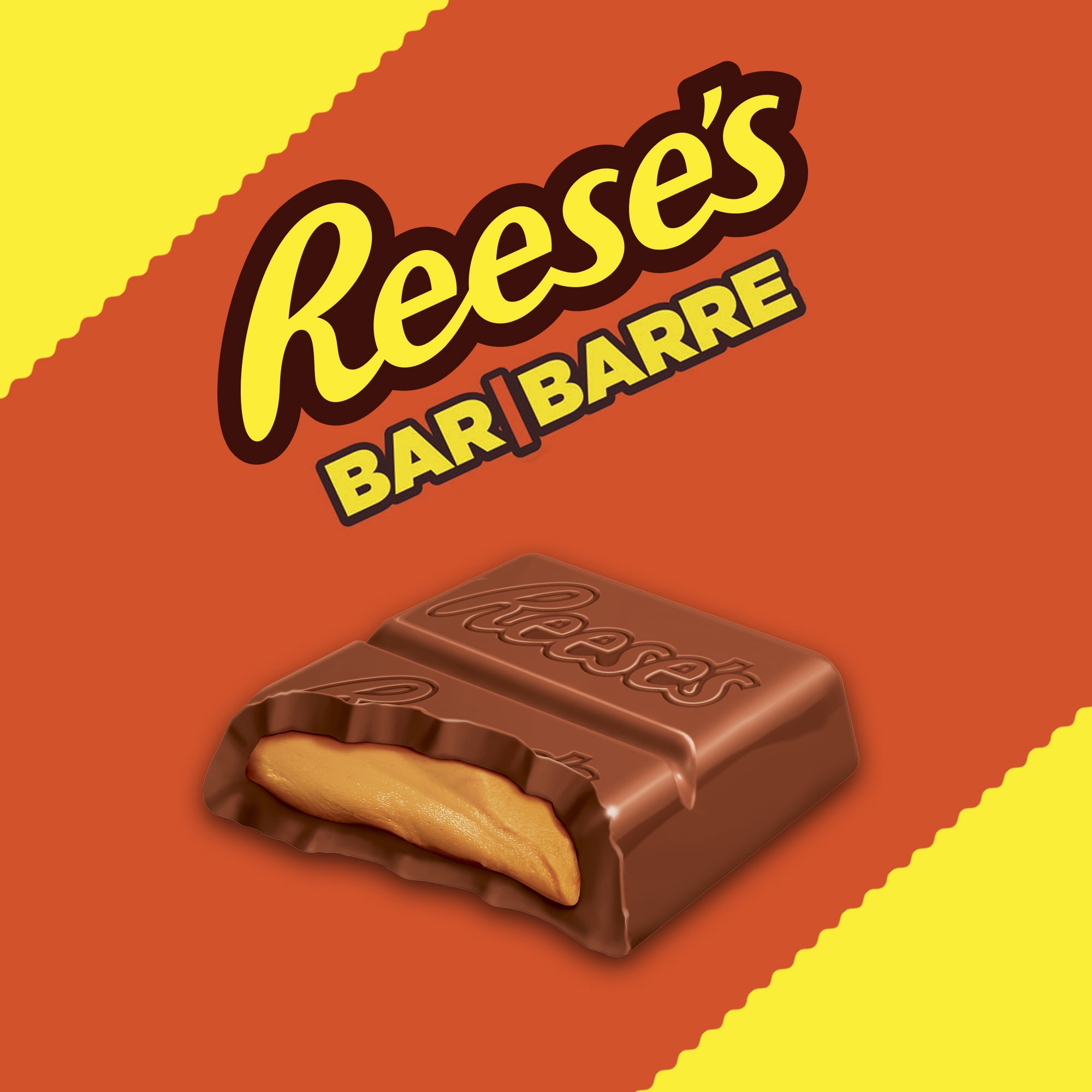 REESE'S Family Size Candy Bar, Great for sharing- Stock up now, 120g