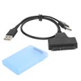 thumbnail image 4 of ABS  Box, Dual Way Opening Hard Disk Cable  For 2.5in  HDD SSD White,Gray,Blue,Red,Green, 4 of 8