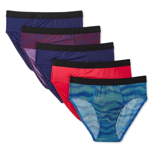 Athletic Works Men's Performance Briefs 5-Pack