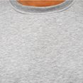 thumbnail image 4 of RKSTN Mens Long Sleeve T Shirt Round Neck Solid Color Sweatshirt Pullover Warm Work Fleece Sweatshirt Tops, 4 of 7