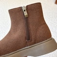thumbnail image 4 of British Style Short Boots for Older Girls, Fashionable Fall Girls' Boots, 4 of 6