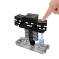 thumbnail image 2 of Minecraft Wither Figure with Lights, Sounds, 2 Accessories & Pixelated Design, 2 of 6