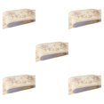 thumbnail image 3 of Decodeary Wood Marbling SelfAdhesive Skirting Line Exquisite Workmanship And Retro Fashion PVC Waterproof Waist Line For Wall PVC Beige garden 5Set, 3 of 6