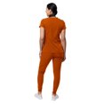 thumbnail image 2 of Adar Pro Movement Women's Sweetheart V-Neck Scrub Set, Cinnamon, M, 2 of 7
