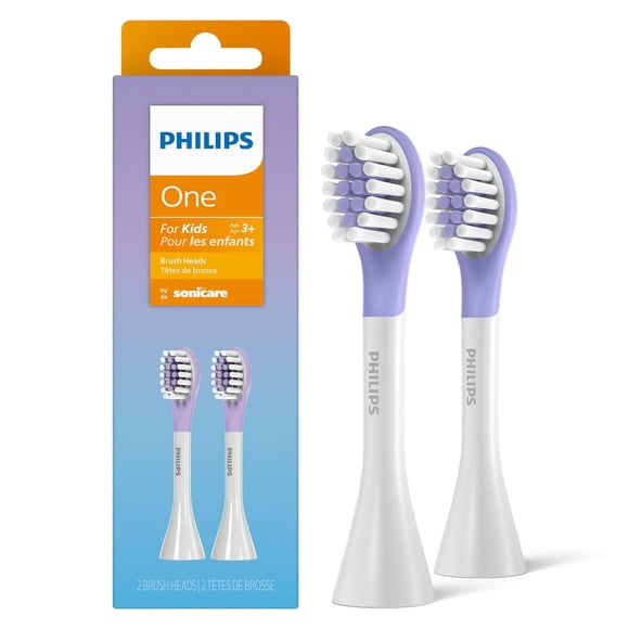 Philips One pour Enfants de Sonicare Tête de Brosse à Piles, BH1022