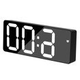 thumbnail image 4 of POINTERTECK Réveil Numérique LED Horloge Non Tic-Tac Câble de Charge / Batterie Alimenté Réveil pour la Décoration de la Chambre à Coucher, 4 of 4