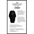 thumbnail image 2 of Conair Barber Shop Pro Series Nylon Haircut Cape with Adjustable Velcro Strap & Soft Polyester Neckline - 1 PC, 2 of 3