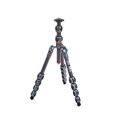 thumbnail image 1 of 3 Legged Thing Leo 2.0 Carbon Fibre Travel Tripod System (Metallic Slate Grey), 1 of 5