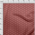thumbnail image 3 of oneOone Rayon Maroon Fabric Retro Minimal Iron Craft Projects Decor Fabric Printed By The Yard 56 Inch Wide, 3 of 5