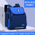 thumbnail image 2 of Agiferg Cartoon Elementary School Backpack Large Capacity Polyester Nylon School Bag For Kids Small Size(15x11.4x6.3in), 2 of 9