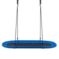 thumbnail image 4 of Patiojoy 60" Flying Saucer Tree Swing Set Outdoor Oval Swing Adjustable Hanging Ropes for Kids Blue, 4 of 7