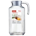 thumbnail image 3 of Trudeau Linea 1.8L Glass Pitcher with White Lid, 3 of 3