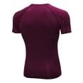 thumbnail image 3 of Yuyuzo Mens T-Shirts Short Sleeve Workout Gym Quick Drying Sports Base Layer Athletic Compression Shirts, 3 of 3