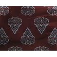 thumbnail image 4 of oneOone Georgette Viscose Fabric Leaves & Floral Block Decor Fabric Printed BTY 42 Inch Wide, 4 of 5