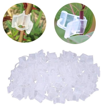 Yhmxh Gardening Tools Gardening Supplies 100 PCS Plastic Plant Grafting Clips Mini Gardening Tools Growing Clips Grafting Clips