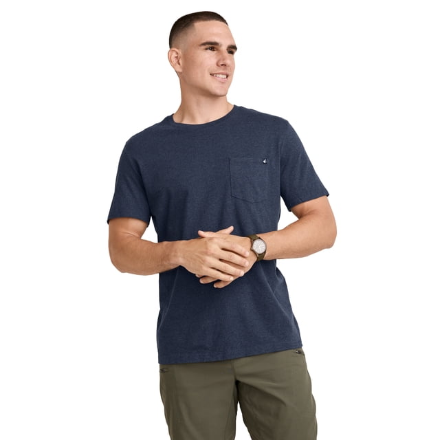 Jockey T-Shirt à Col Ras du Cou pour Hommes avec Poche Legacy