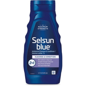 Selsun Blue Shampooing Naturel Dandruff 2-In-1 Résistance 11 Ounce (325ml) (2 Boîte)