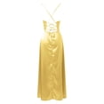 thumbnail image 5 of Puawkoer Robe Formelle pour Femme pour Tenue de Fête Robes de Soirée Formelles Petite Col en V Ajouré Tenue de Fête pour Femme Invitée d'Automne Robes de Mariage Design Convenant au Quotidien Longue, 5 of 5