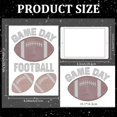 thumbnail image 2 of Football Game Day Rhinestone Iron on Decal Rugby Match Hotfix Transfer Sticker Bling Sports Theme Heat Transfer Patch Clothing Repair Applique for T-Shirt Hat Jacket Garment Bag DIY Decor, 2 of 9