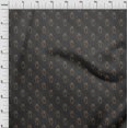 thumbnail image 4 of oneOone Rayon Gray Fabric Floral Sewing Craft Projects Fabric Prints By Yard 56 Inch Wide, 4 of 5