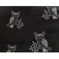 thumbnail image 4 of oneOone Georgette Viscose Fabric Branch & Owl Block Decor Fabric Printed BTY 42 Inch Wide, 4 of 4