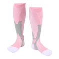 thumbnail image 2 of Tachiuwa Manchon de Bas Hauts de Compression Rose P-M, 2 of 9