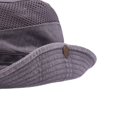 thumbnail image 3 of Mens Bucket Cap With Adjustable Strap Sun Protection Breathable Fisherman Hat For Outdoor Hiking, 3 of 4
